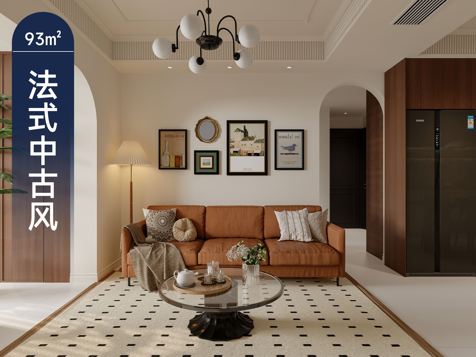 原创案例 | 优雅浪漫的时光回响 法式中古风